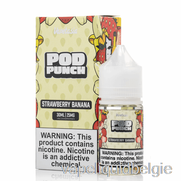 Vape Smaken Aardbei Banaan - Vapetasia Pod Punch Zouten - 30ml 25mg